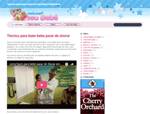 Tablet Screenshot of conhecendoseubebe.com.br